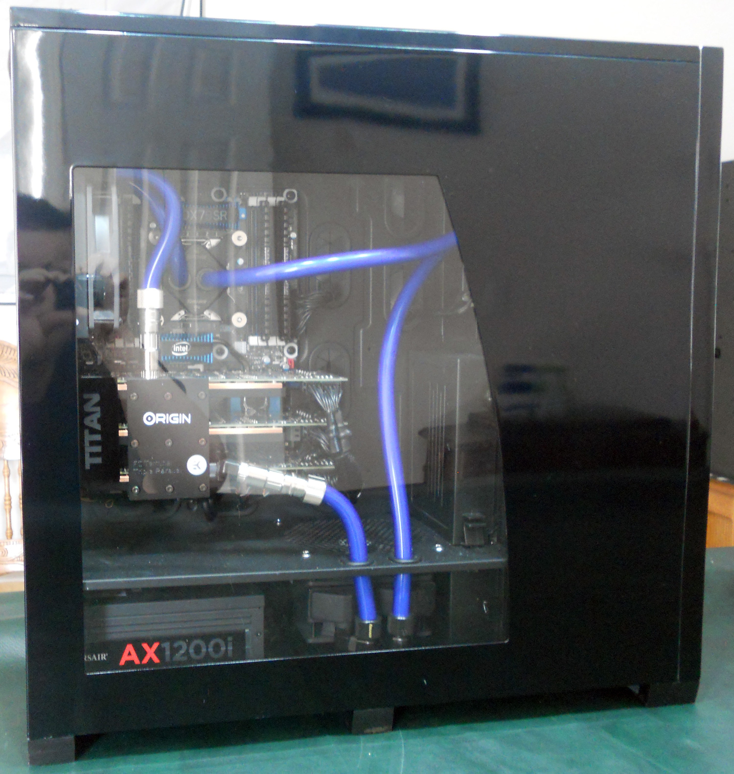 origin pc water cooling