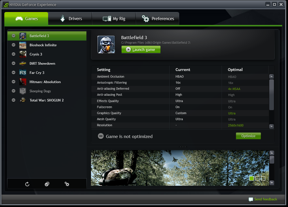  Nvidia GeForce Experience 3.16.0.122