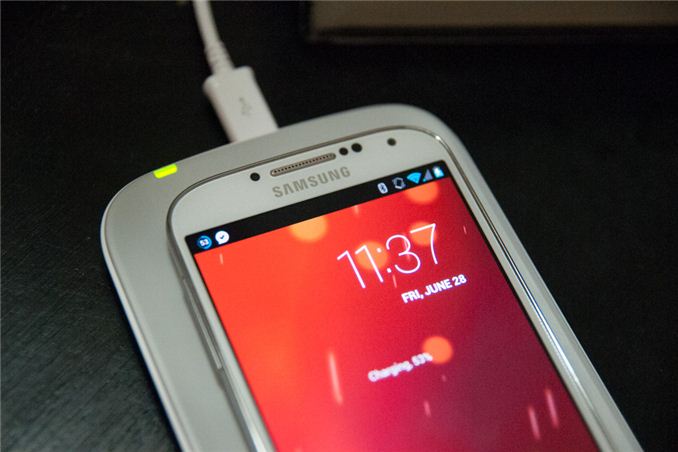 Samsung Galaxy S 4 Qi Wireless Charging Pad And Cover Mini Review