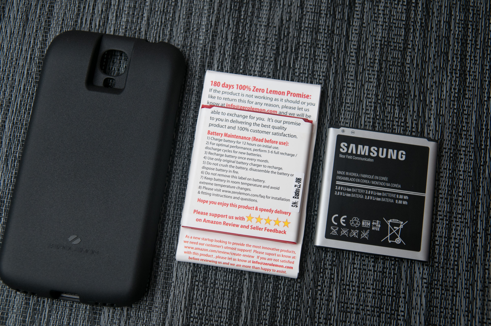 Skeptical Road making process pick Samsung Galaxy S 4 ZeroLemon 7500 mAh Extended Battery Review