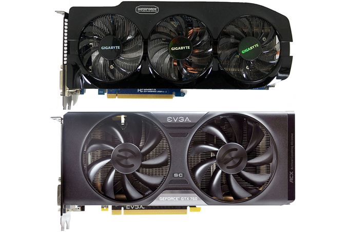 The GeForce GTX 760 Roundup Gigabyte and EVGA Compared