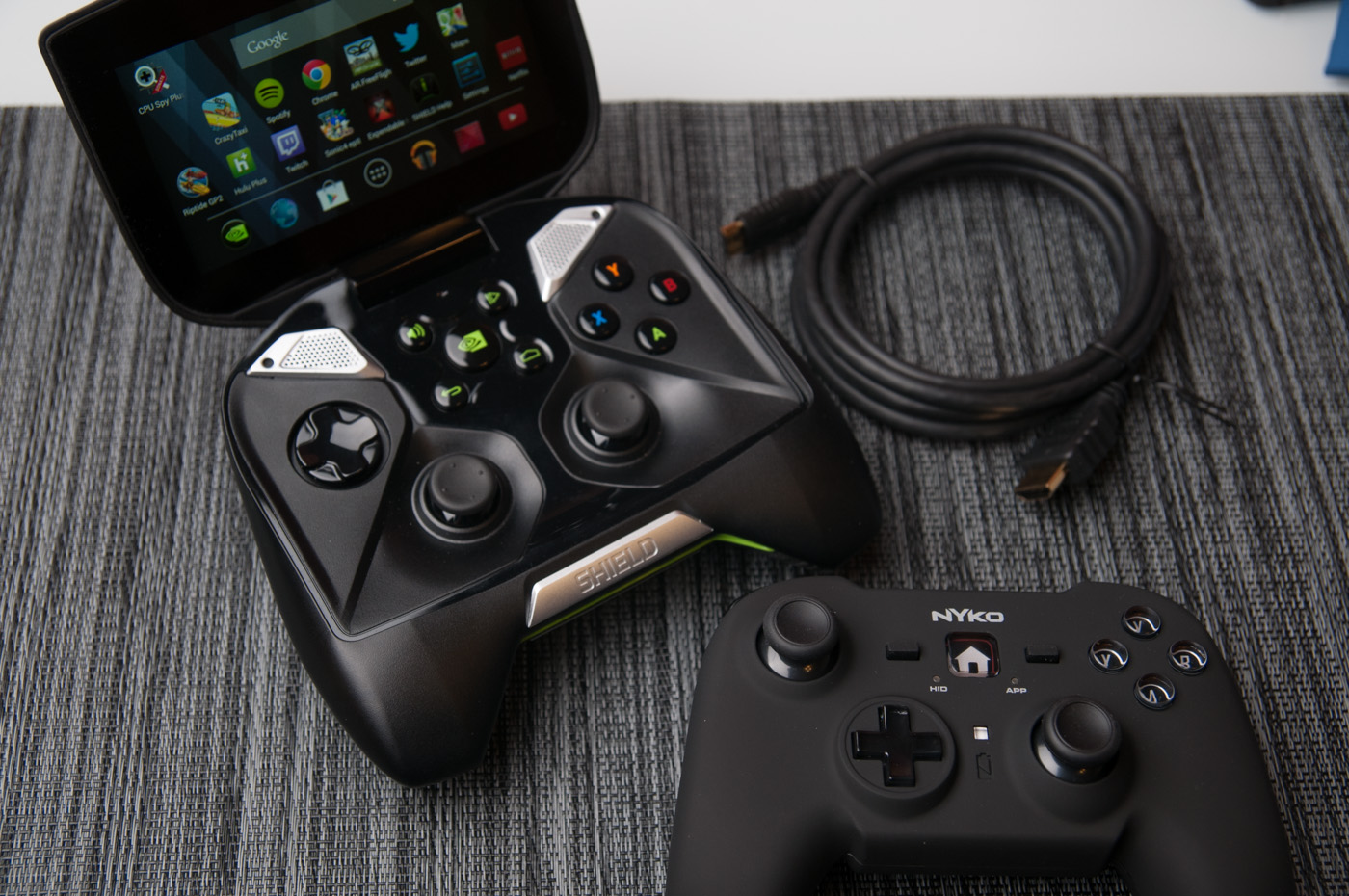 nvidia shield controller with screen