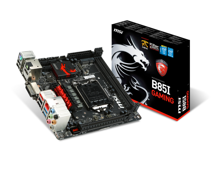 MSI Extends its Gaming Motherboards to B85I and B85M