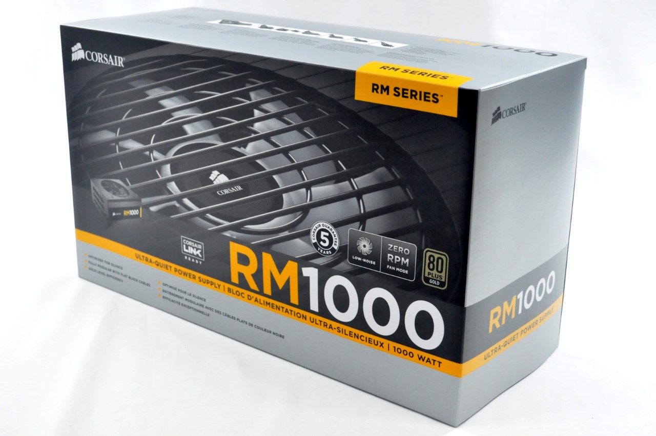 Corsair RM1000e Fully Modular 1000w 80 Plus Gold PSU Review - eTeknix