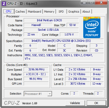 intel pentium g3258 anniversary edition