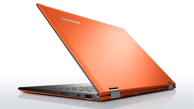 clementine orange with yoga 2 pro sleeve