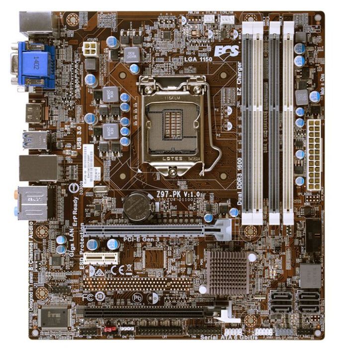ECS Announces Z97-PK: A Motherboard with ‘One Key OC’ 4.7 GHz for