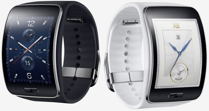 samsung gear s curved smartwatch