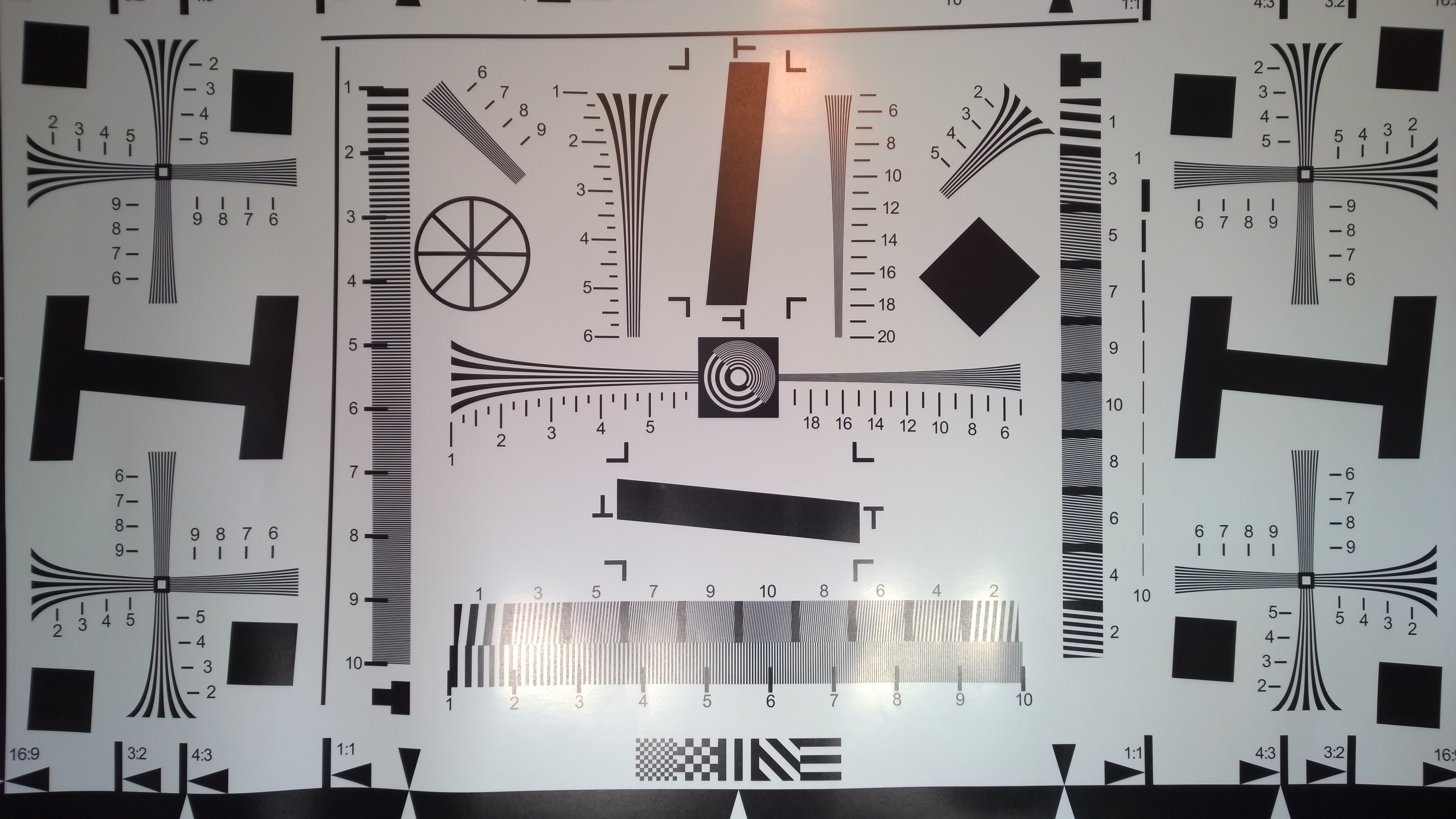 Iso 12233 Test Chart