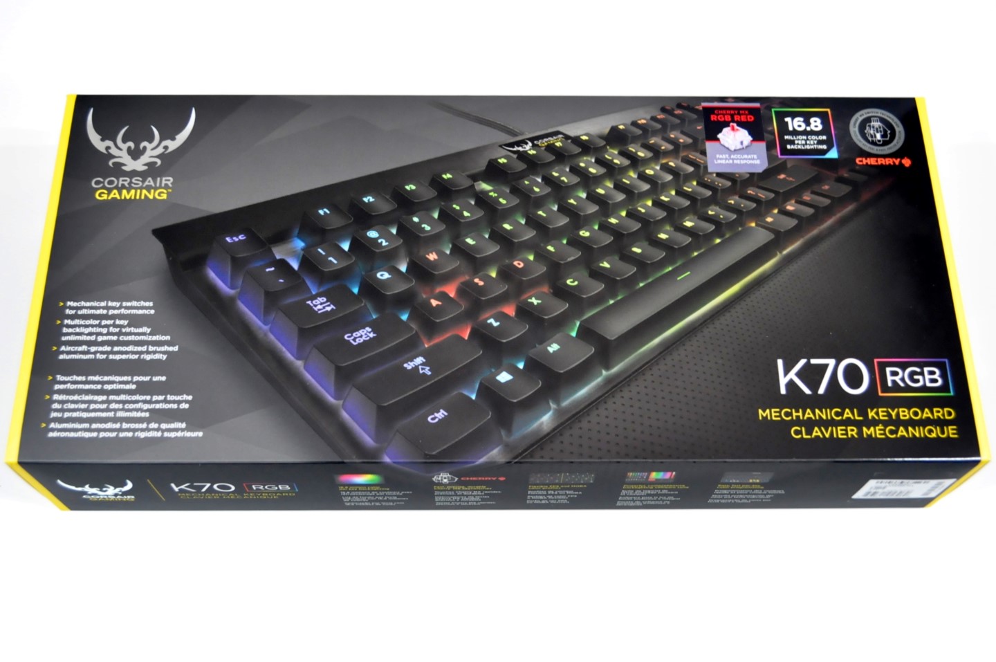 Как настроить клавиатуру corsair k70 rgb