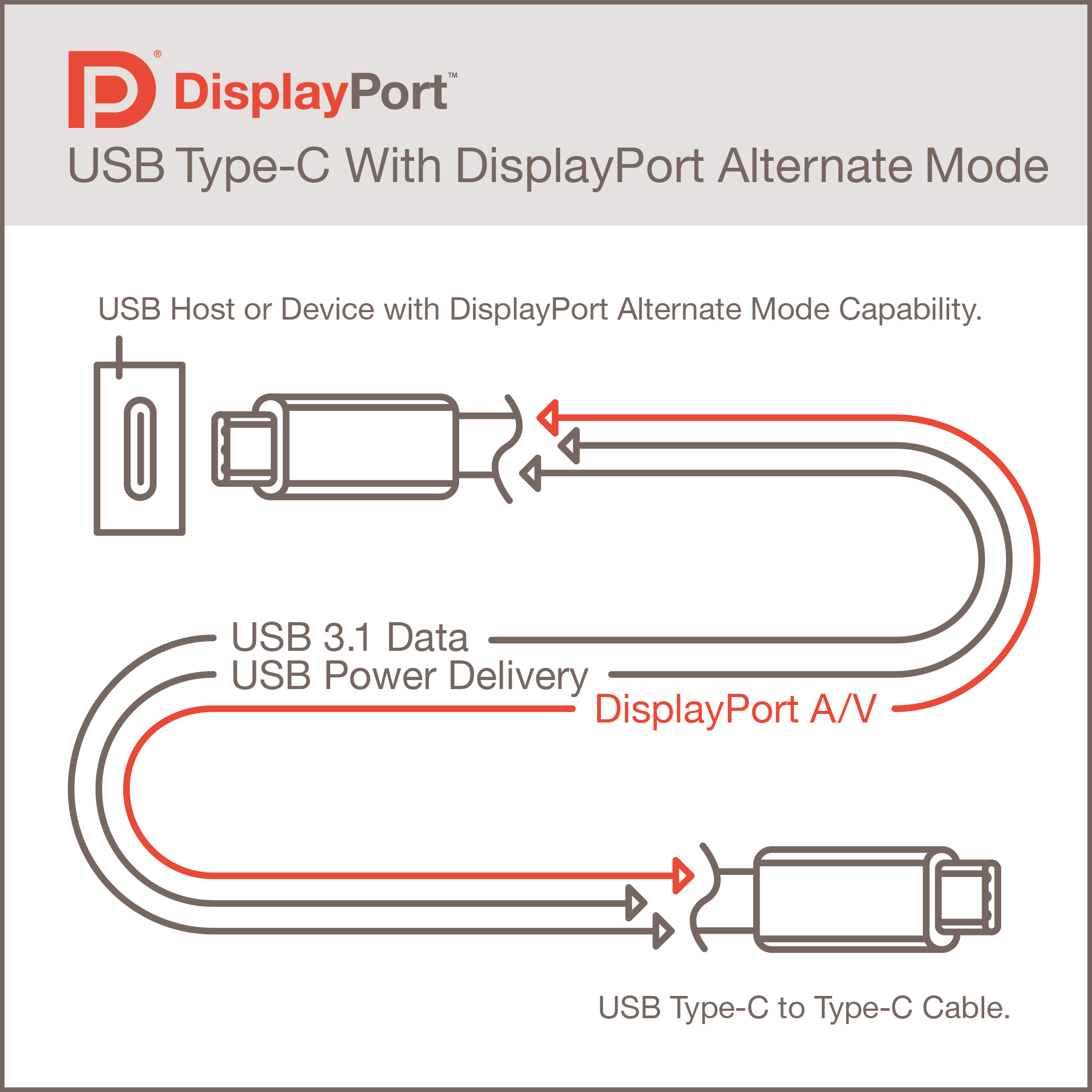 DisplayPort Alternate Mode For USB Type-C Announced Video, Power, Data ...