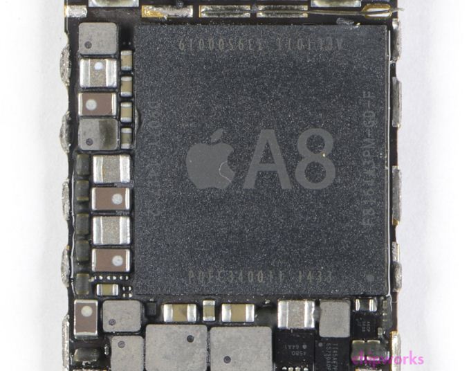 Chipworks Disassembles Apple's A8 SoC: GX6450, 4MB L3 Cache & More