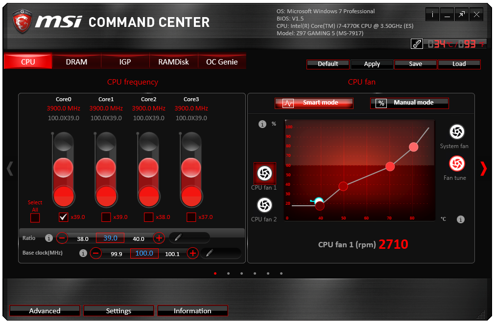 Software - MSI Z97 Gaming 5 Motherboard Review: Five is Alive