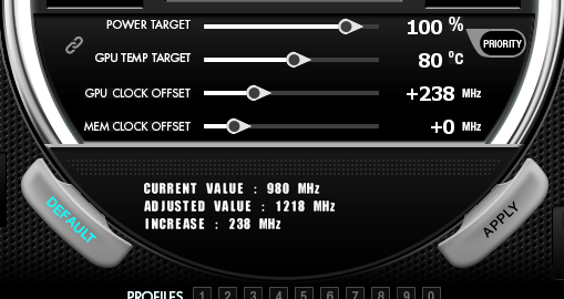 evga precision x oc utility download