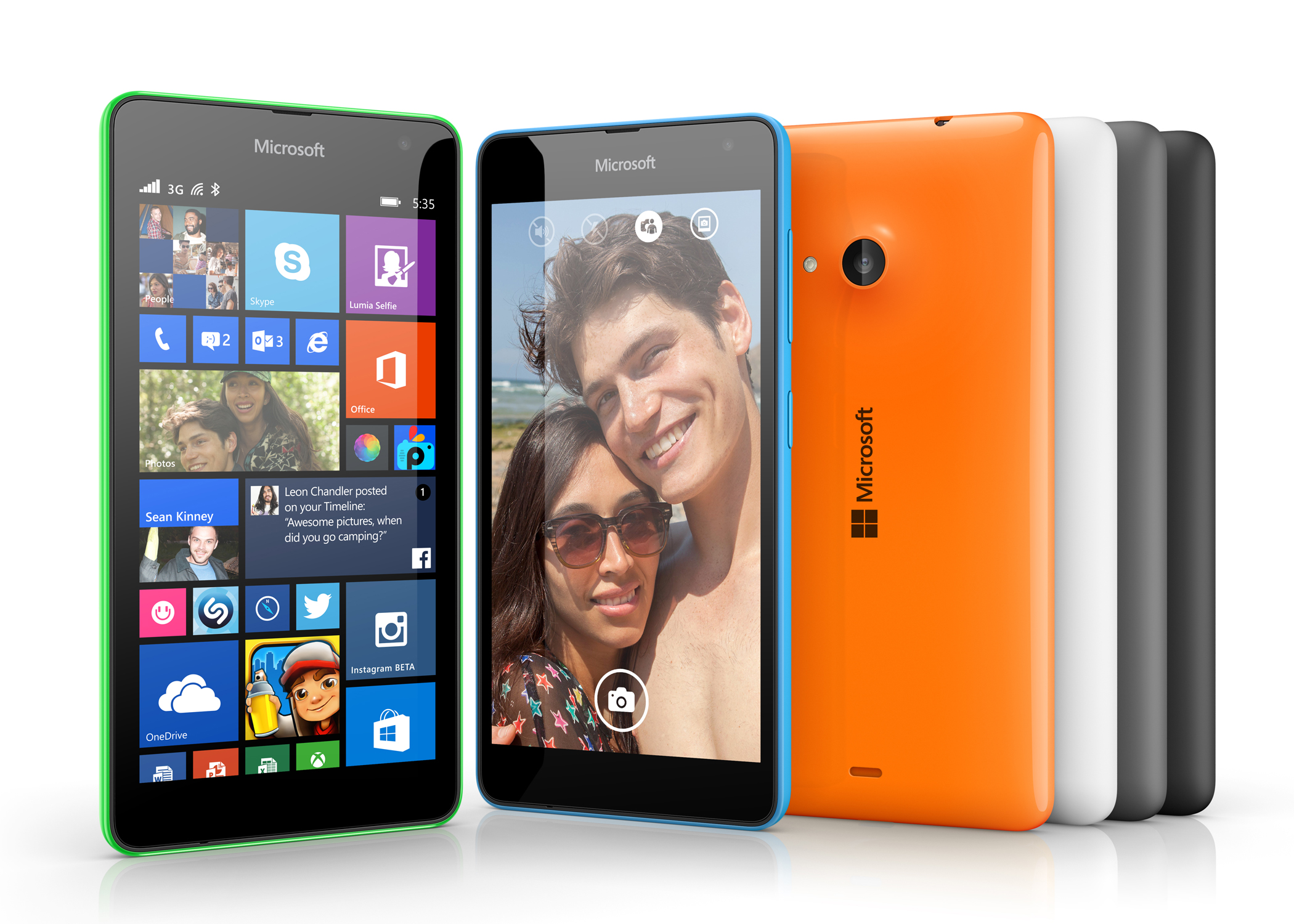 Microsoft Reveals The Lumia 535 Low Cost Smartphone