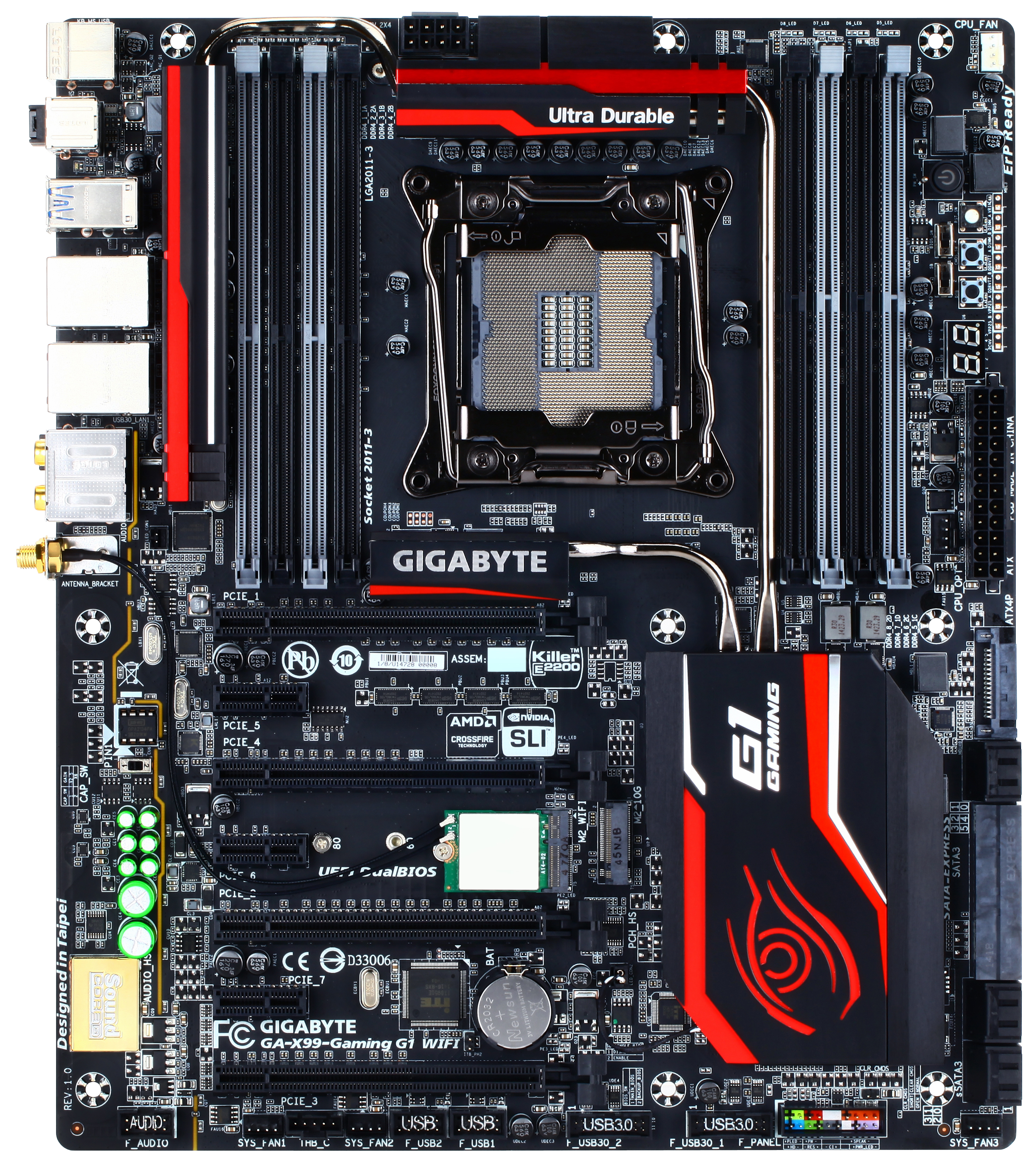 GIGABYTE X99-Gaming G1 WIFI Motherboard 