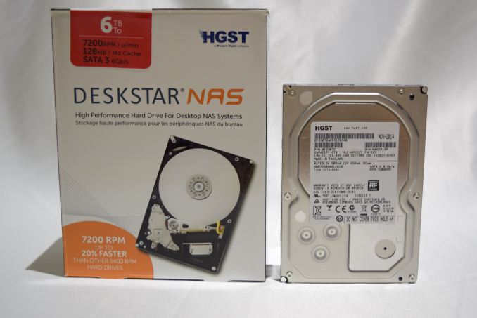 Specifications and Feature Set Comparison - HGST Deskstar NAS 6 TB