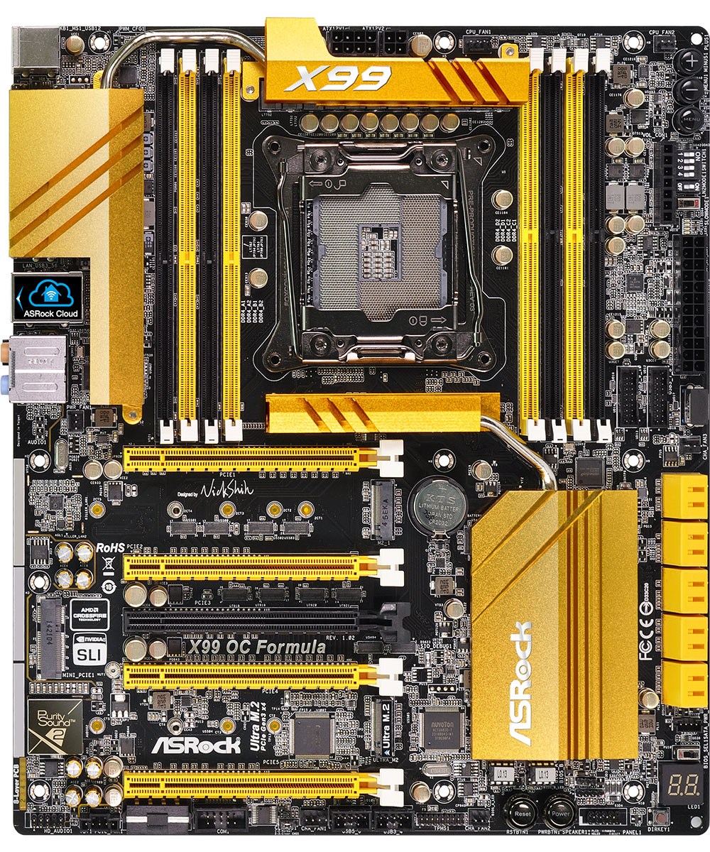 Asrock X99 Oc Formula Motherboard Review What Is The Overclocking Formula