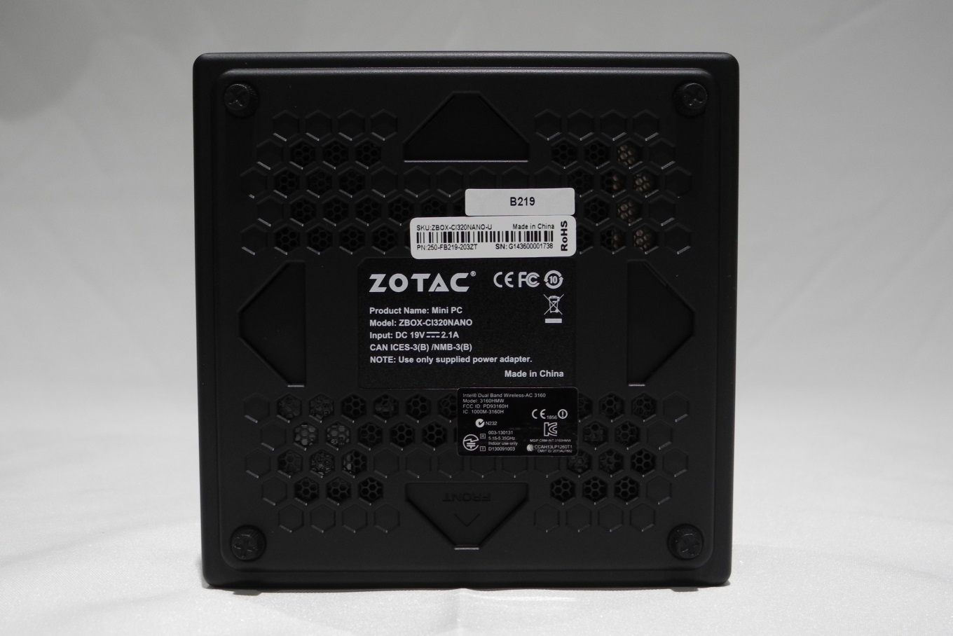 ZOTAC ZBOX $250 mini-PC teardown