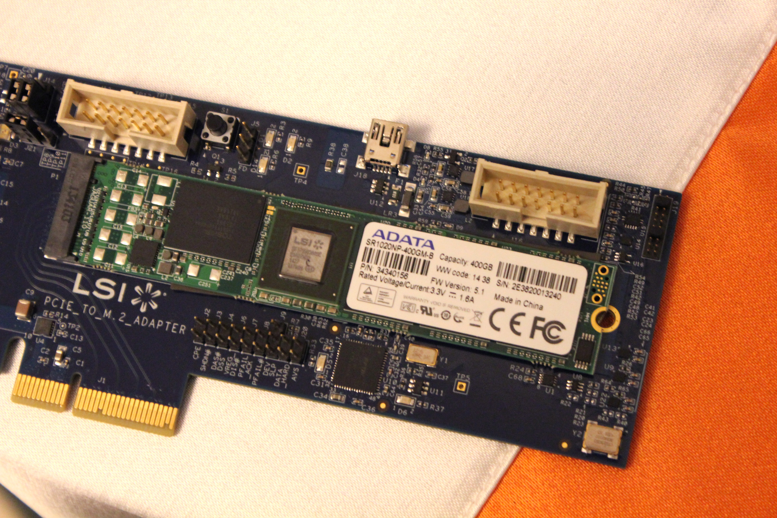 CES Suite Tour: PCIe & TLC SSDs, Power-Loss Protection 256GB Cards, USB And More