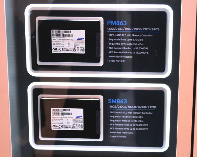 Samsung Displays New 3D V-NAND Based Enterprise SSDs at CES 2015