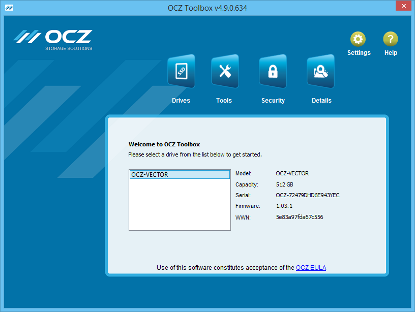 OCZ SSD 240Go Vector 180
