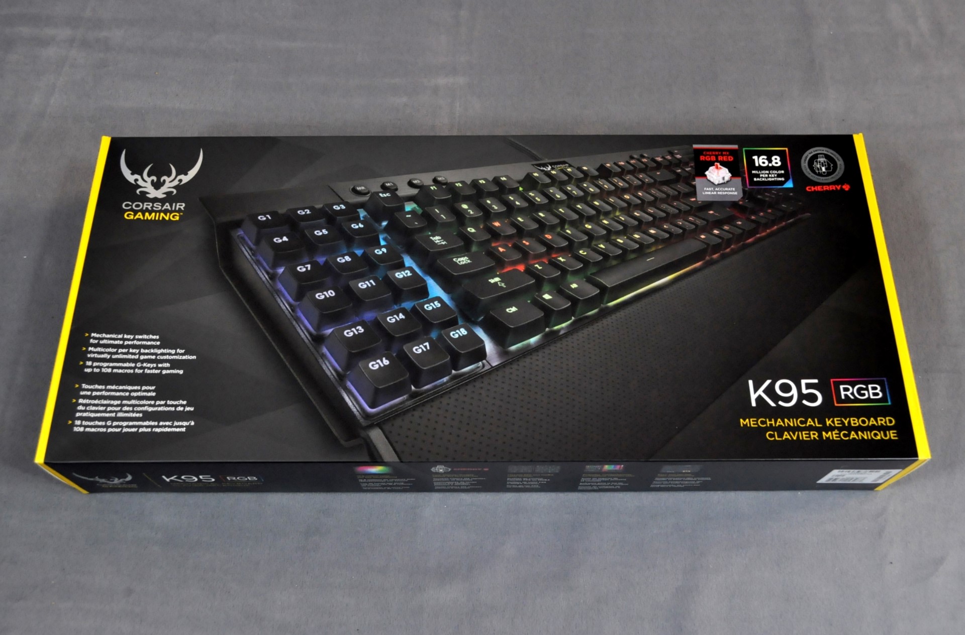 kroon Gelukkig is dat datum Corsair Gaming K65 RGB & K95 RGB Mechanical Gaming Keyboards - The Corsair  Gaming Keyboards and Mice Range: An Experiential Test