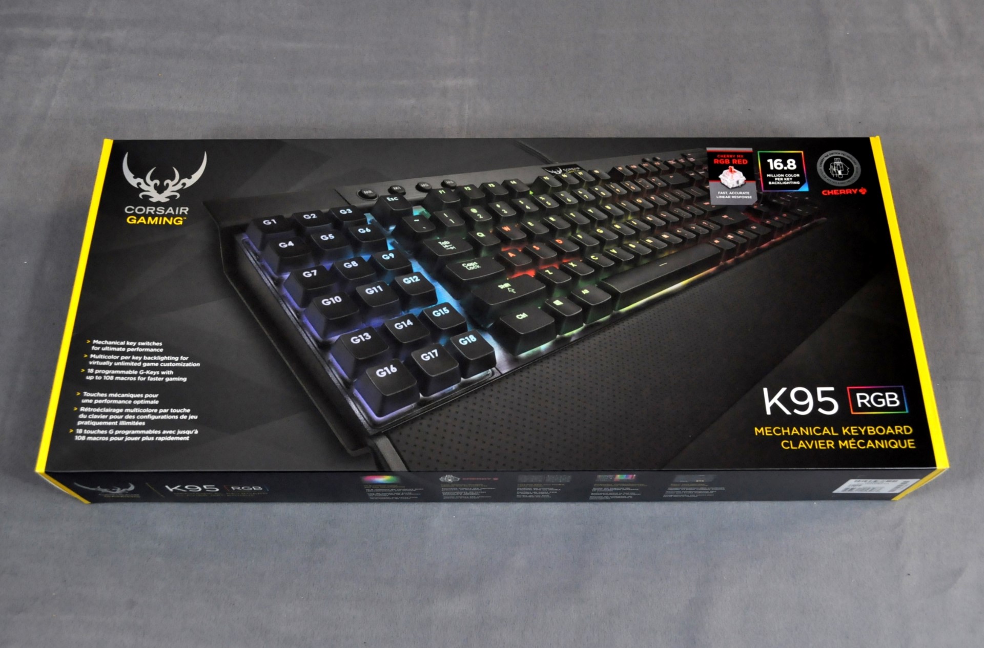 Corsair Gaming K65 RGB & K95 RGB Mechanical Gaming Keyboards - The