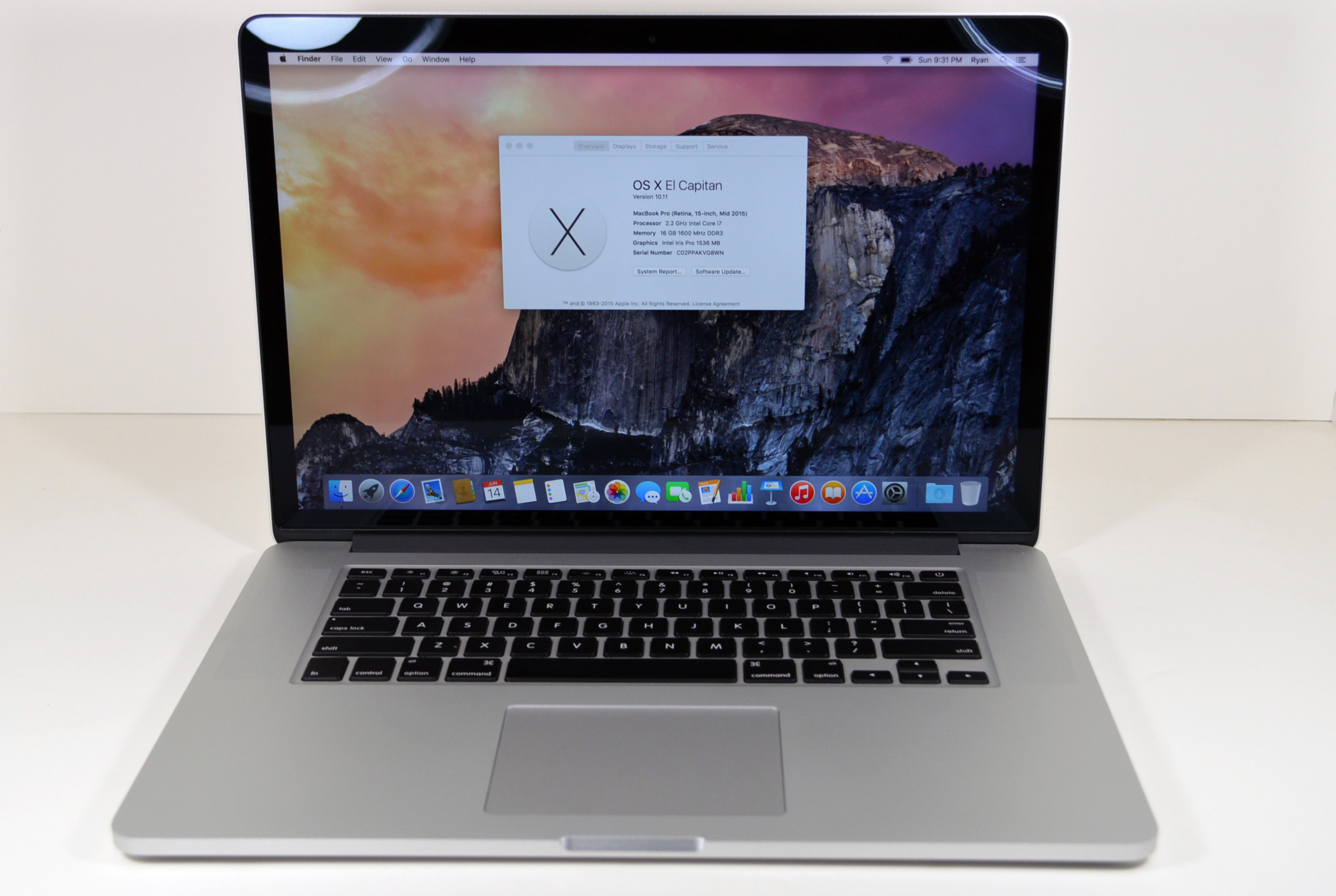 macbook pro mid 2015 graphics problem