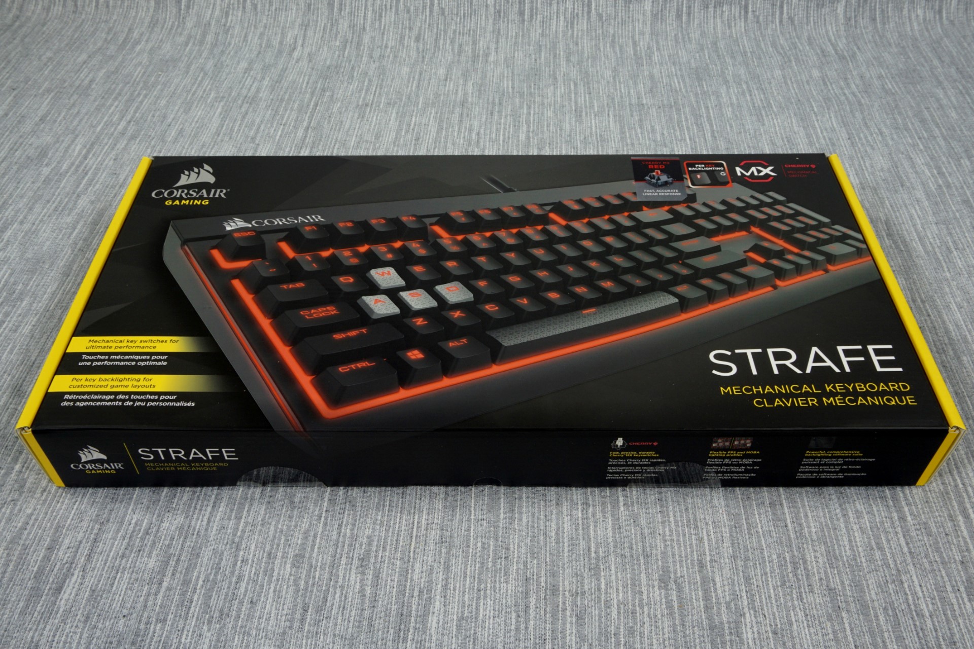 The Corsair STRAFE Mechanical Keyboard Review