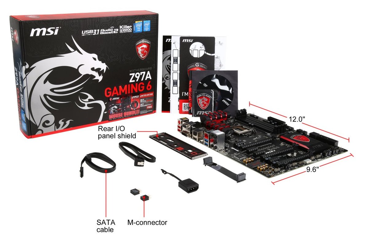 The MSI Z97A Gaming 6 Motherboard Review