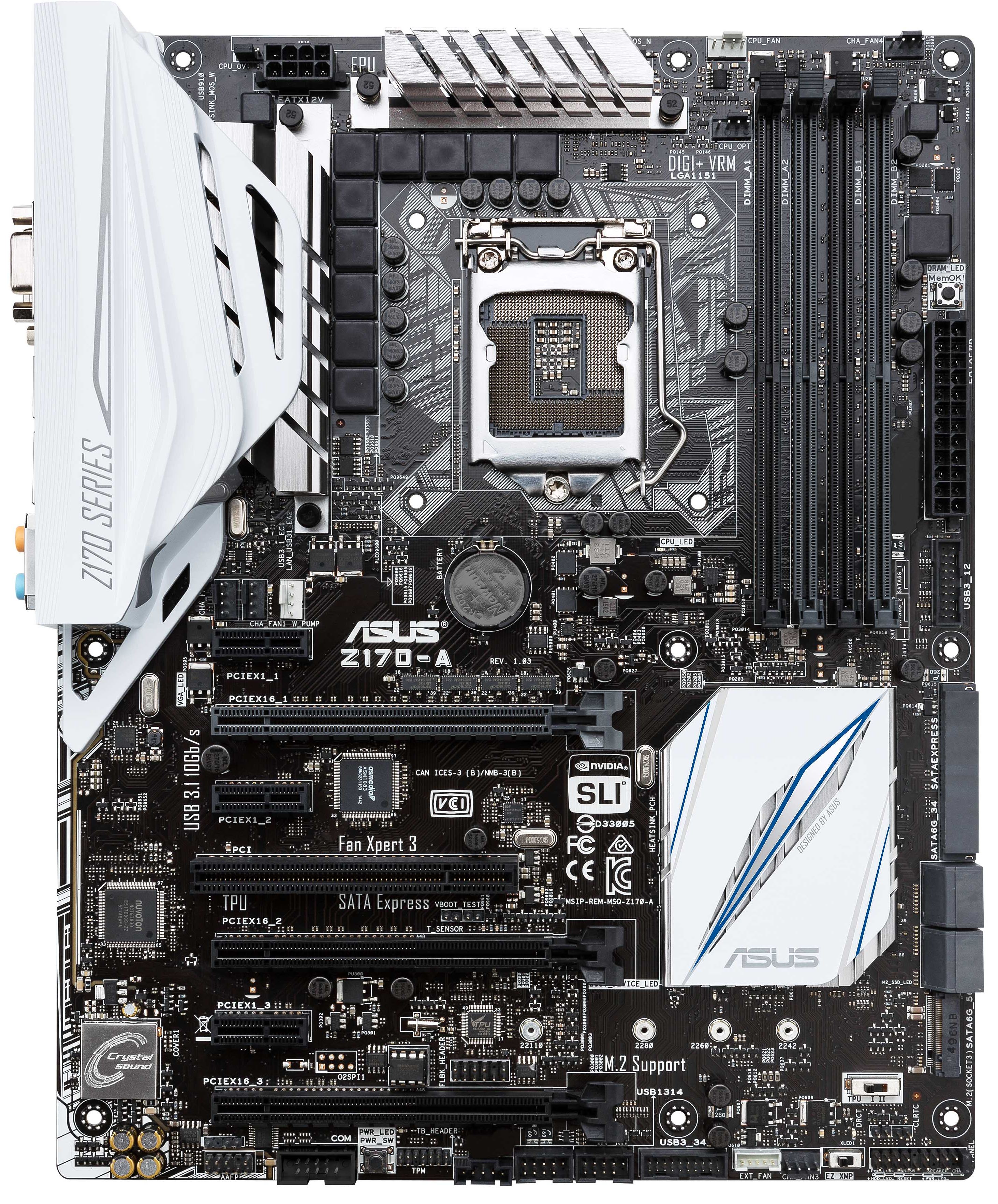 jage tønde smid væk ASUS Z170: A, Deluxe, WS and Pro Gaming - Intel Skylake Z170 Motherboards:  A Quick Look at 55+ New Products