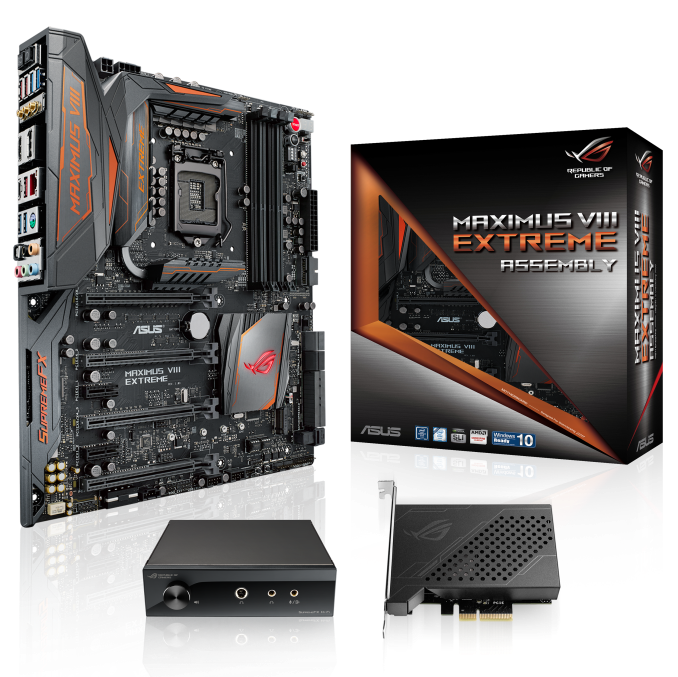 ASUS Launches Maximus VIII Extreme/Assembly for Skylake, includes