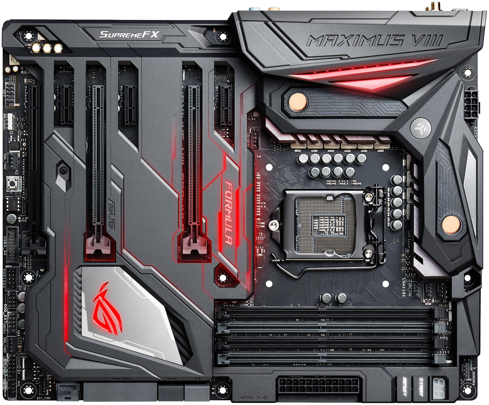 Asus Introduces Rog Maximus Viii Formula With Pre Installed Water Block