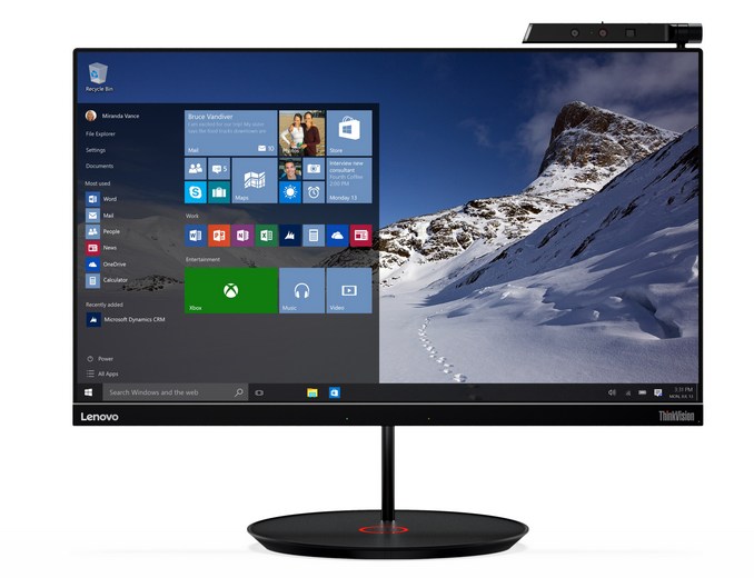 Lenovo Launches Displays With USB-C Docking At