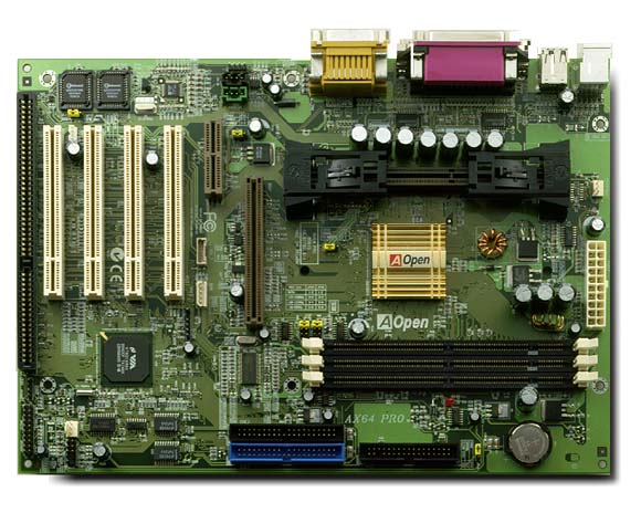 AOpen AX34 Pro & AX64 Pro - VIA Apollo Pro 133A Motherboard 