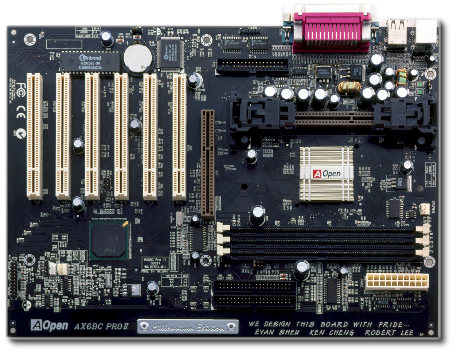 AOpen AX6BC Pro II Millenium Edition Slot-1 ATX