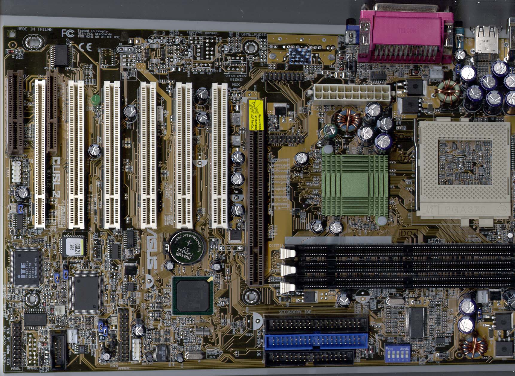 ASUS CUSL2 - Intel i815 / i815E Motherboard Roundup - August 2000