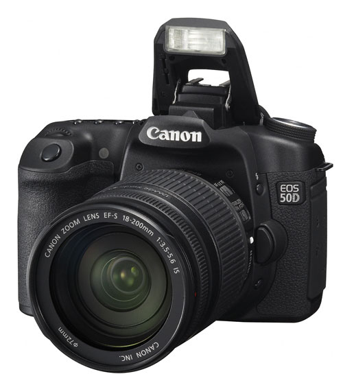 Canon 50D: 15.1 Megapixels, ISO 12800, & 6.3 fps