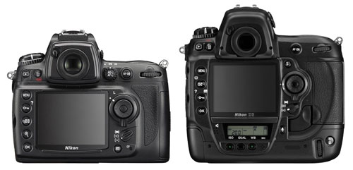 D700 Compared to D3 - Nikon Announces the D700: Second Full-Frame