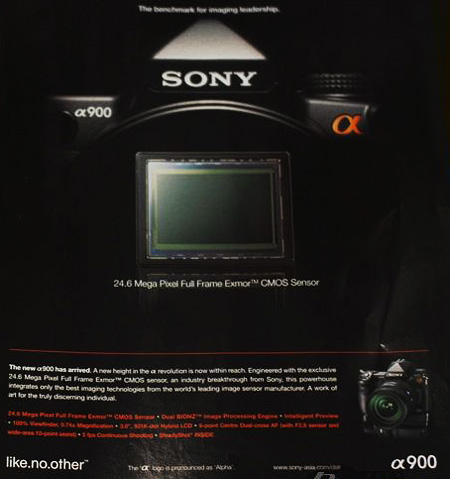 Sony A900 - Biggest Guns Still Missing from Pre-Photokina