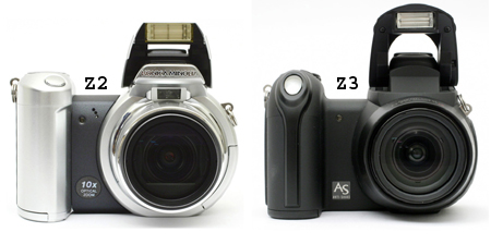 Konica Minolta DiMAGE Z2 & Z3: What is the difference in performance?