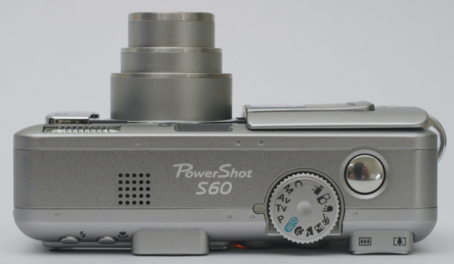 Design: Canon PowerShot S60 - Canon PowerShot S60: Follow-up to S50