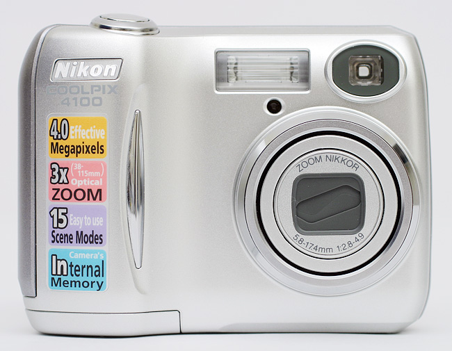 The Design: Nikon 4100 - Coolpix 4100: 4 Megapixel Entry-level