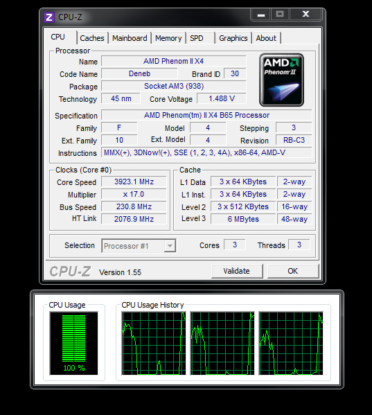 Amd phenom ii x6 1100t online drivers