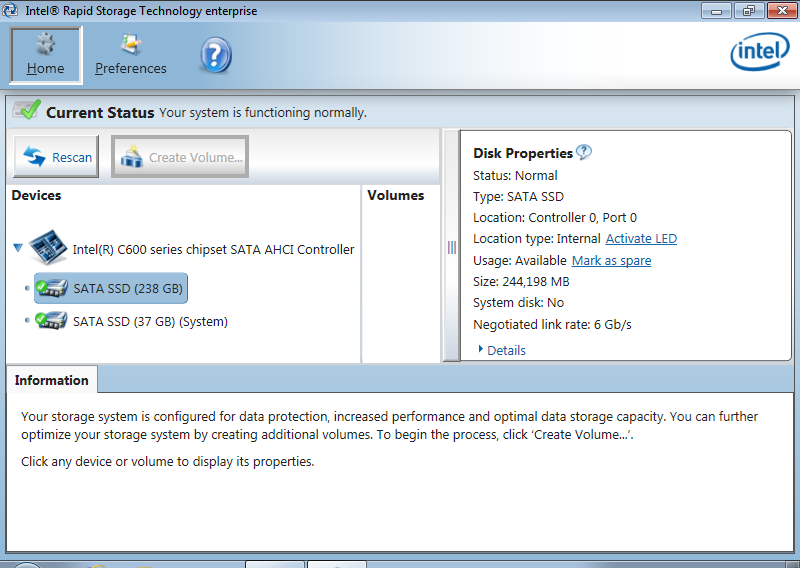 Intel 6th generation core processor family platform i o sata ahci controller что это