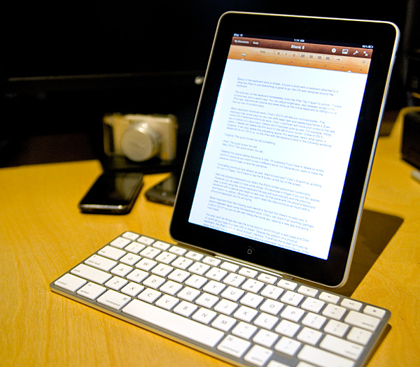 ipad docking station with keyboard