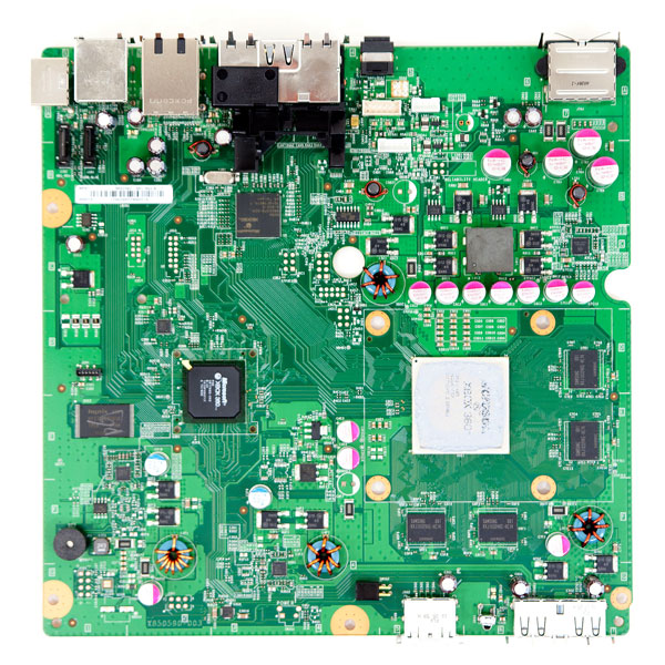 xbox 360 s motherboard