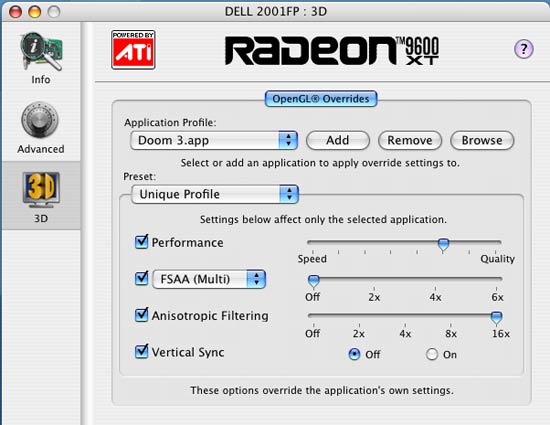 radeon 9600 for mac