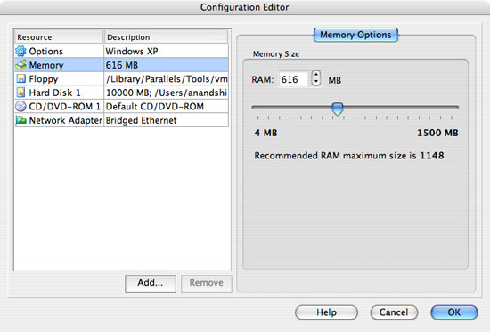 mac parallels bridged network